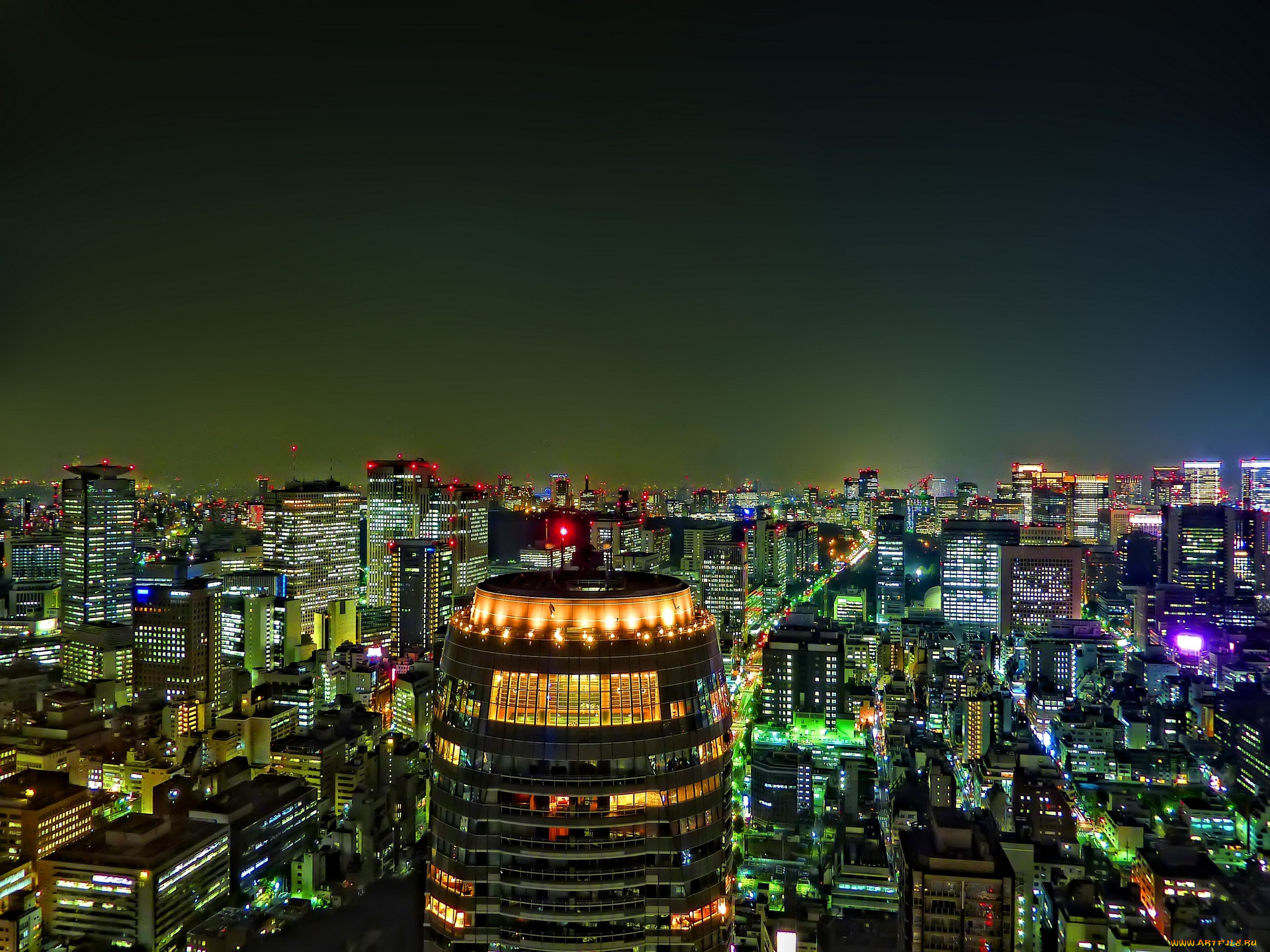 Токио город огней